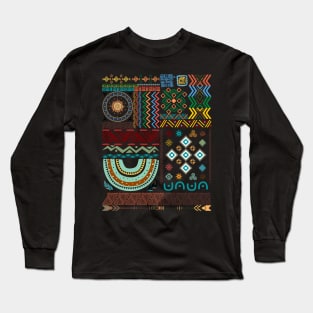 Tribal ethnic Long Sleeve T-Shirt